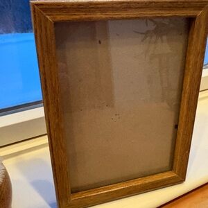 Intercraft Classic Brown Vintage Faux Wood Picture Photo Frame Good clean